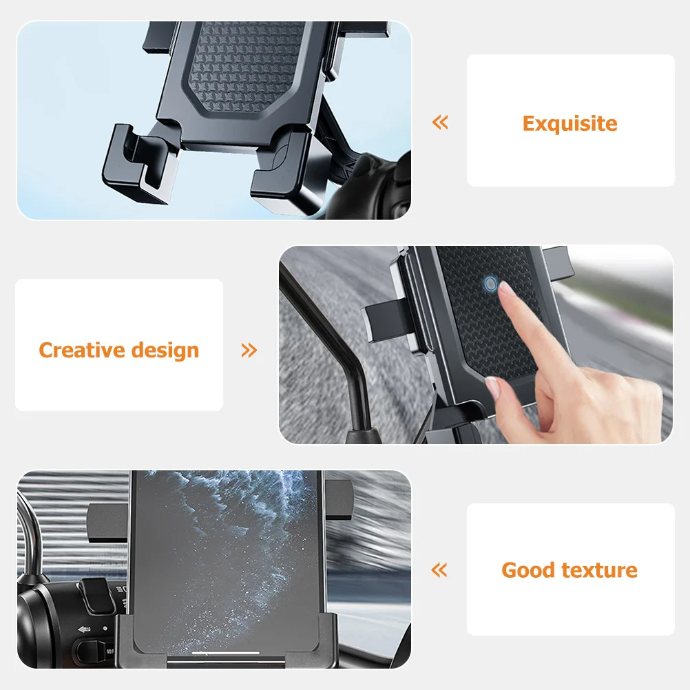 

Держатель для телефона для электромобиля, крепление для мотоцикла, велосипед, скутер, навигационная подставка, легкий прочный универсальный кронштейн