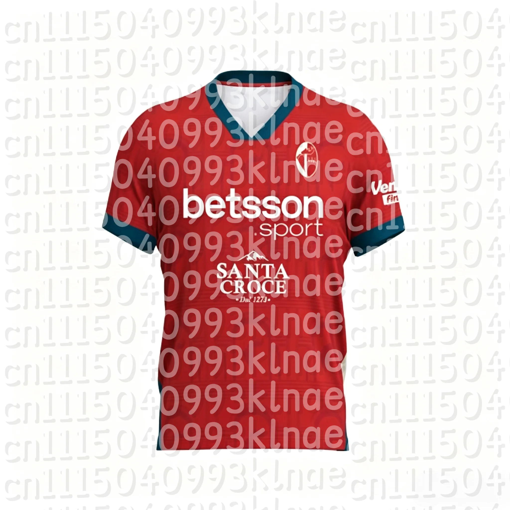 2026-27 Neue SSC Bari Style Familien-Fußballtrikots, Sommer-Freizeit-Kurzarm-Fußball-T-Shirt, Damen- und Kinderkleidung – Detail 1