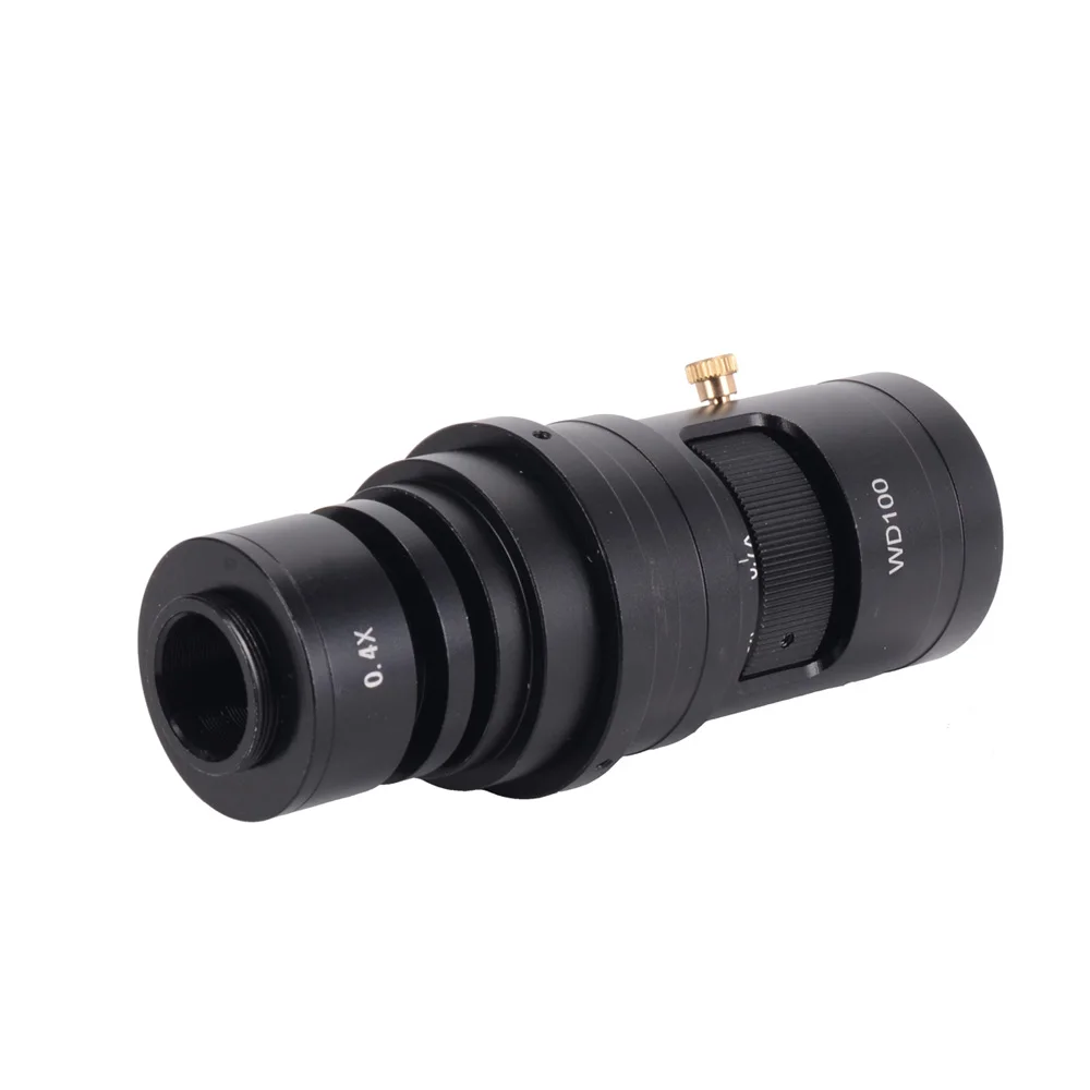 500X 200X Adjustable Magnification C-mount 0.7X-5X Continuously Variable Microscope Zoom Lens for HDMI VGA USB Microscope Camera