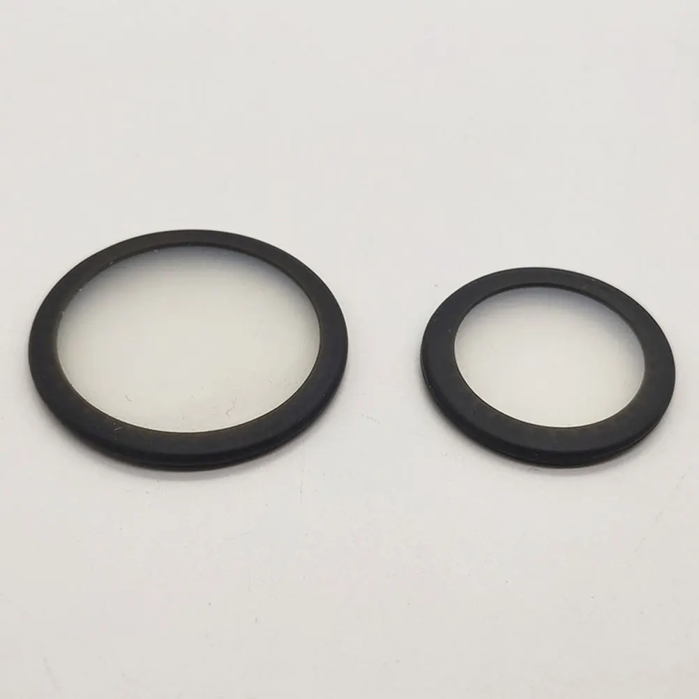 

2Sets Stethoscope Diaphragm Replacement Clear Pediatric and Adult Compatible PVC Durability Enhanced Bell Cover for Most Brands