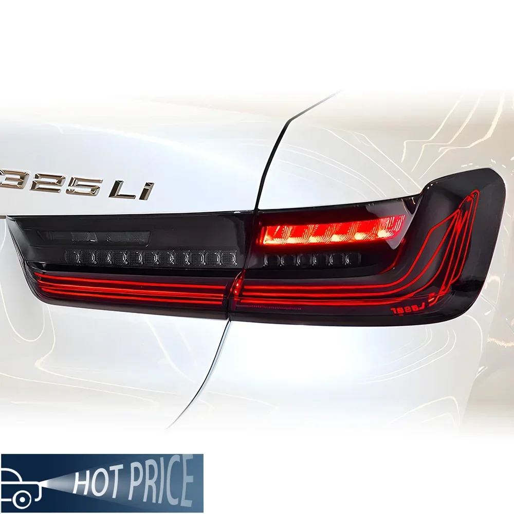 

Для BMW 3 серии G20 G28 320i 325i 330i 2020-2024 светодиодные задние фонари в сборе, обновление CSL, динамический мигающий задний фонарь, аксессуары