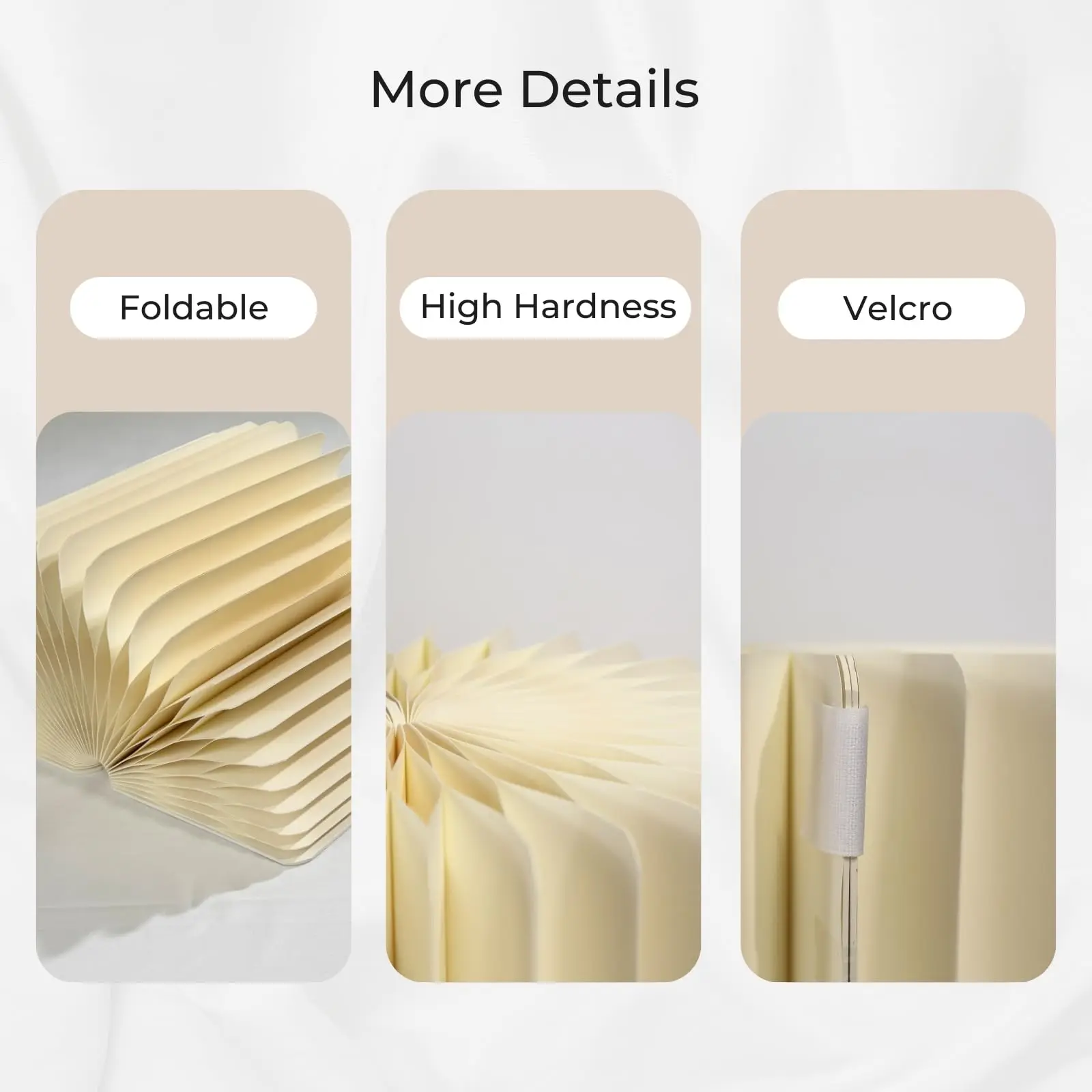 6 stücke Falten Papier Römischen Säule Ornamente Party Hochzeit DIY Dekoration Dessert Kuchen Tisch Stehen Säulen Dekoration Display-ständer – Detail 5