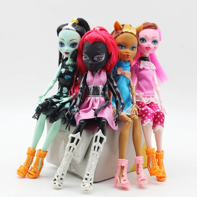 27cm Monster High Doll Draculaura/Clawdeen Wolf/ Frankie Stein / Black  Wydowna Spider Moveable Body Girls Dress Up Toys Gift - AliExpress