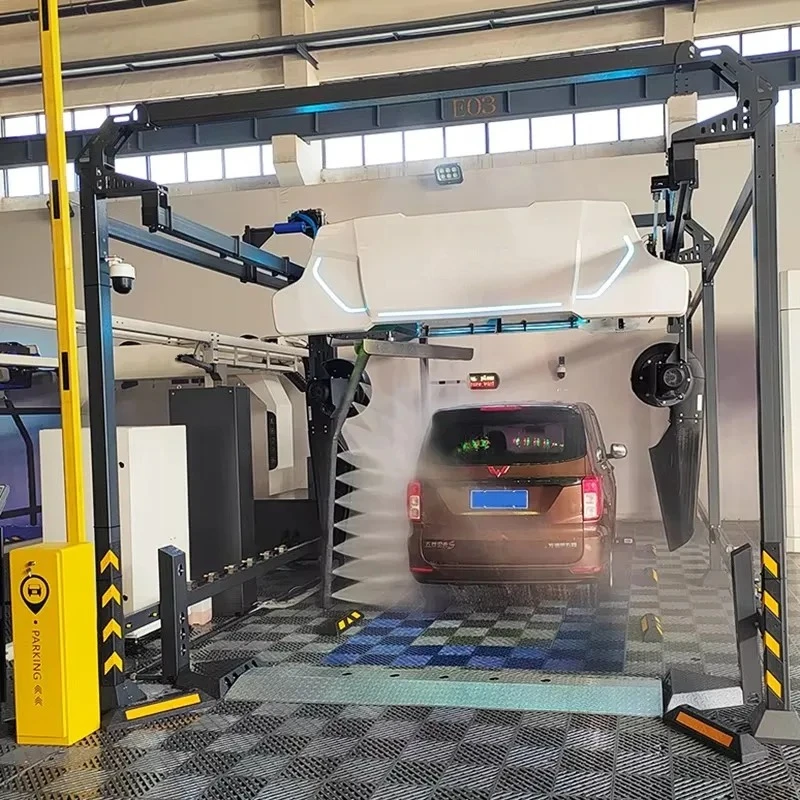 YG Customized Touchless Automatic Car Wash Machine Contactless High Pressure Foam Spray Cleaning System For Commercial Car Wash