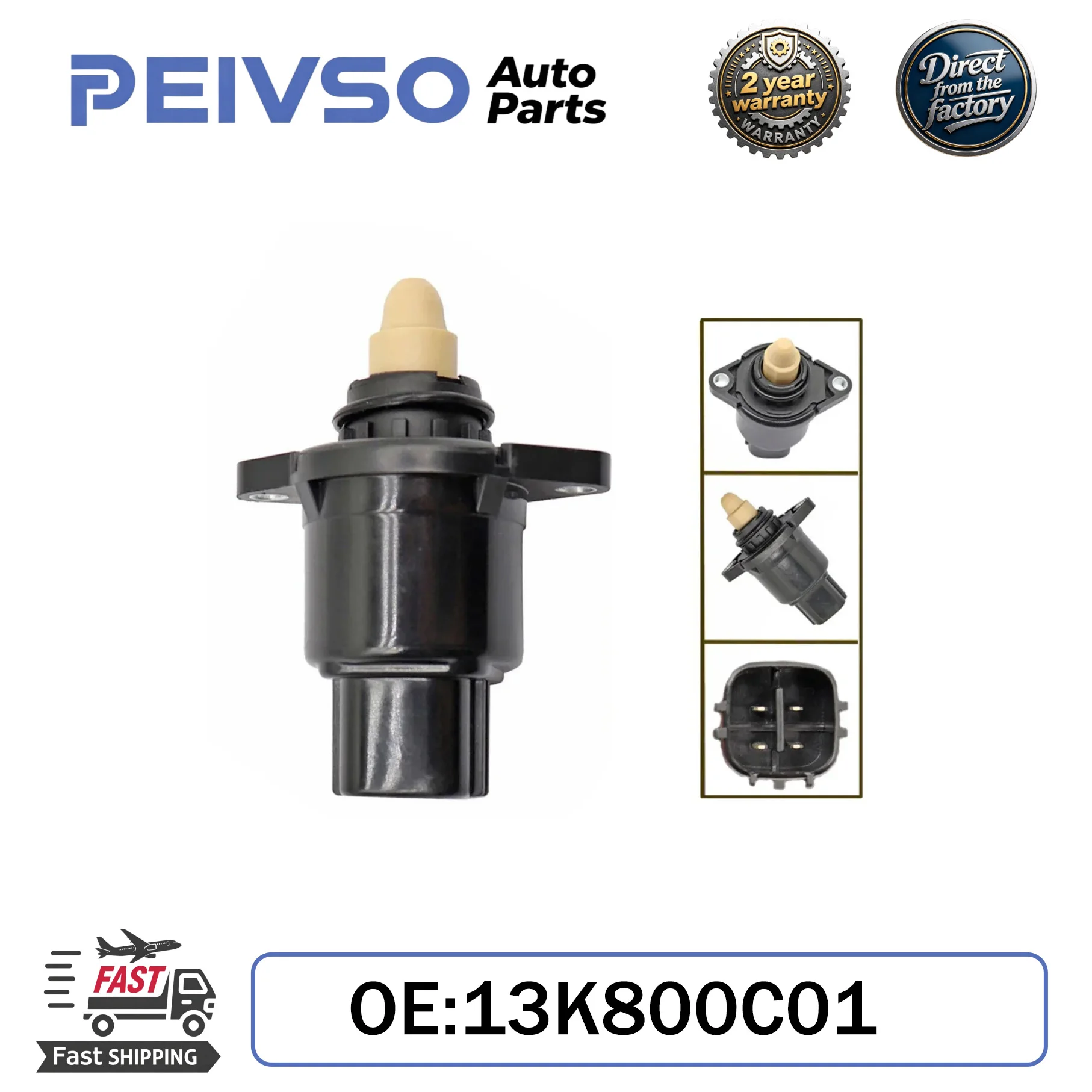 

1/5/10PCS New High-Quality Idle Air Control Valve 13K80 0C01 / 0D09 / 9J16 / 0C10 For Yamaha 13K80
