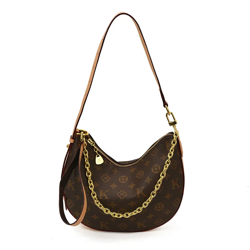 2025 여성 빈티지 언더암 백, 천연 가죽 멀티웨이 숄더 크로스바디 백, 데일리 출퇴근용 레트로 호보 백