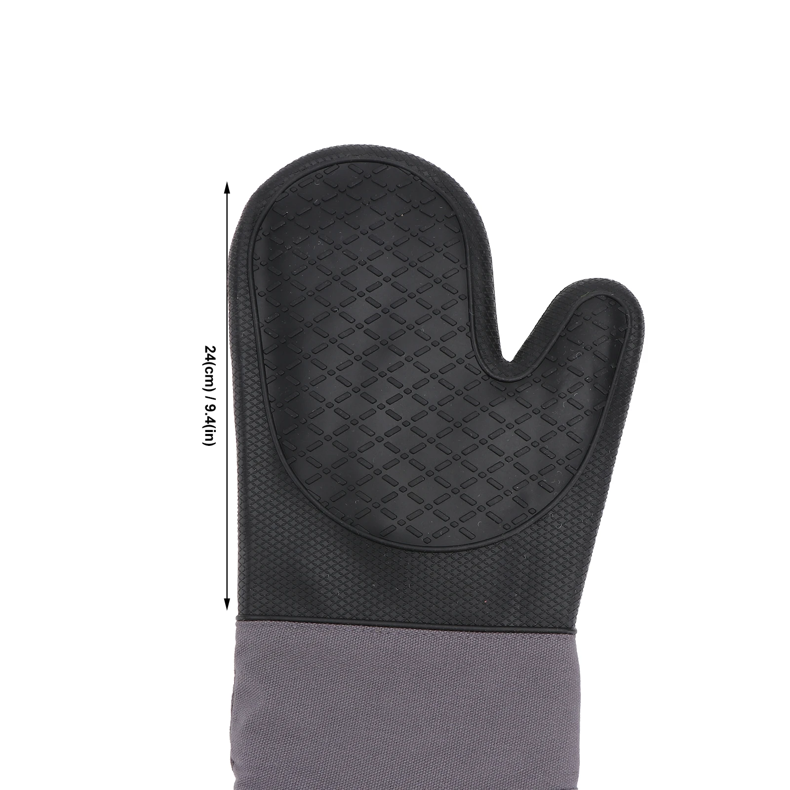 

1Pcs Heat Insulation Gloves Bbq Oven Microwave Antislip Cotton Lining Outdoor Barbecue Accessories Gloves