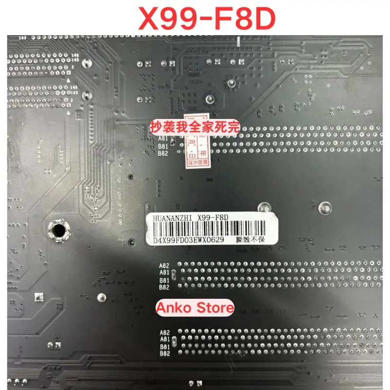 Second-hand test OK ，X99-F8D dual server motherboard