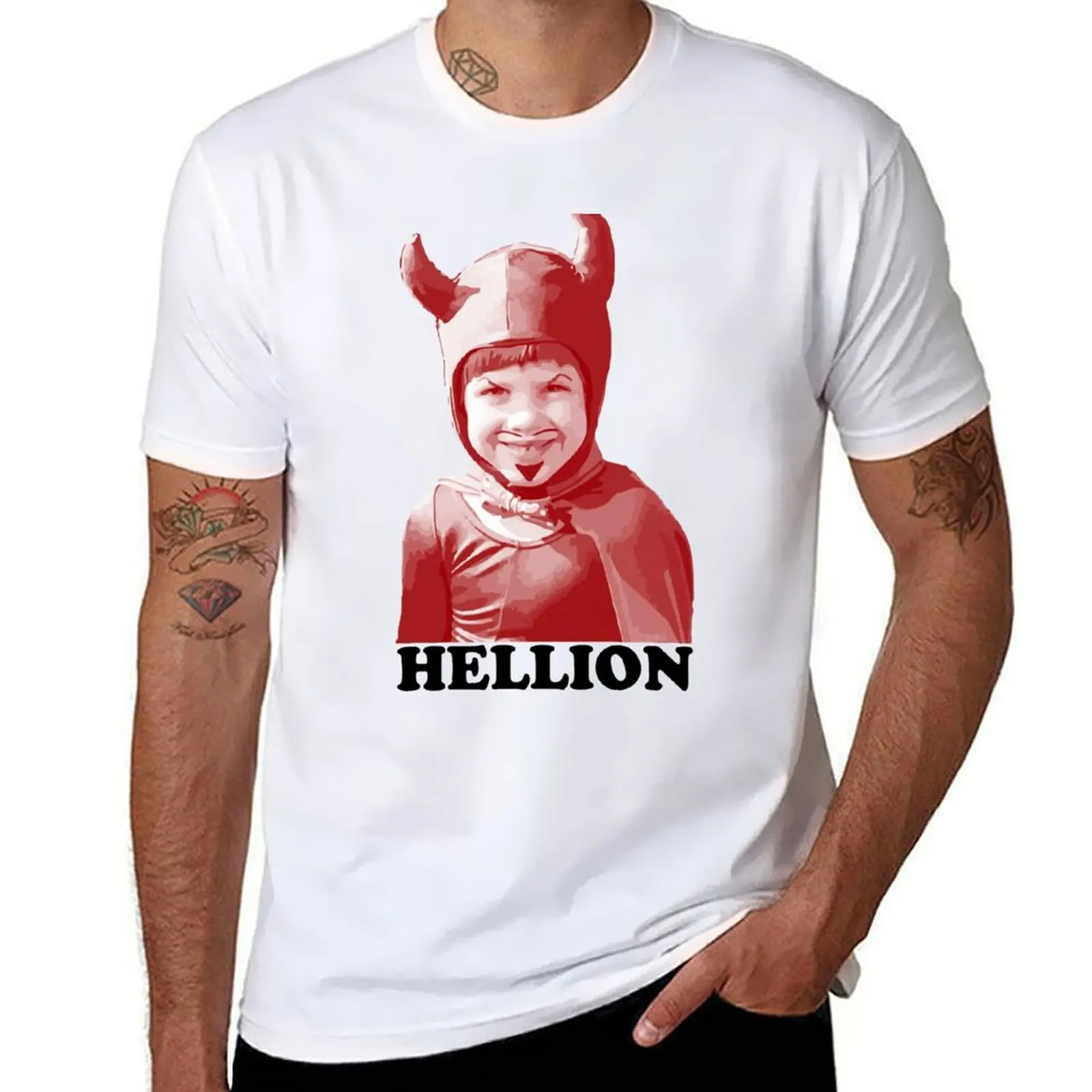 

Hellion T-Shirt man t shirts cotton funny t shirts cotton T-Shirt