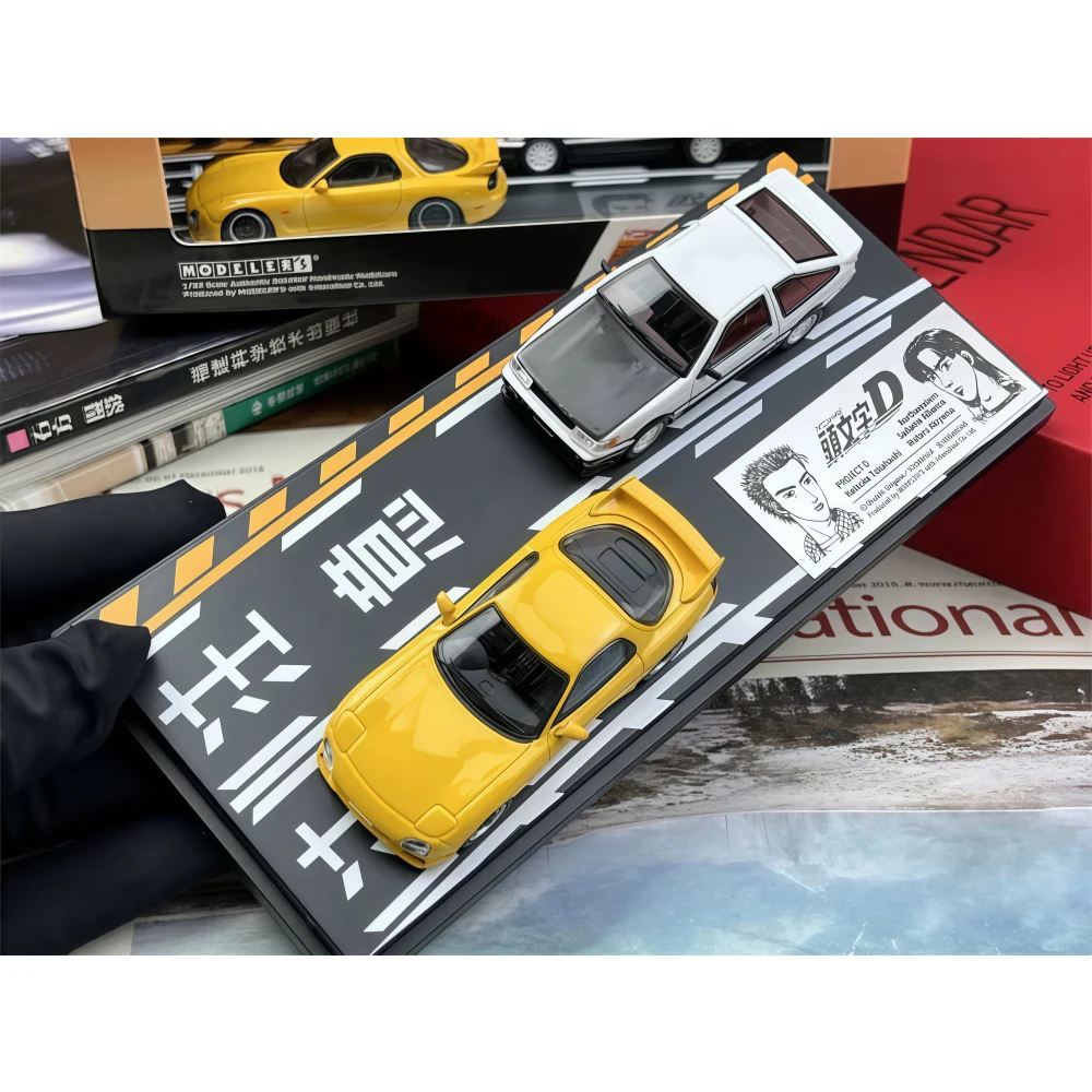 Modeler's 1:64 RX7 AE86 Initial D Diecast Model Car