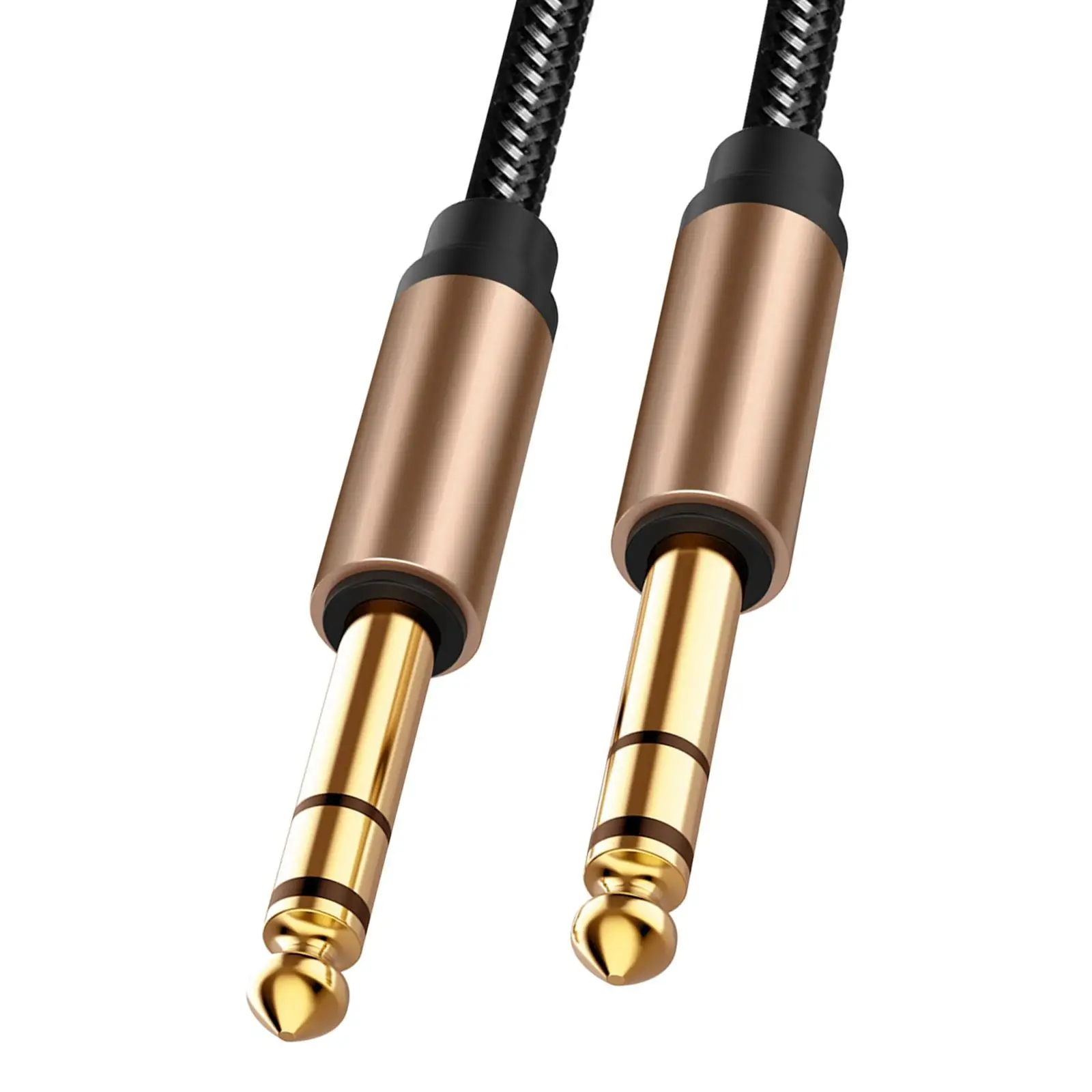 كابل أداة الجيتار 1/4 بوصة لخلاط الجهاز الكهربائي لشاشة الاستوديو