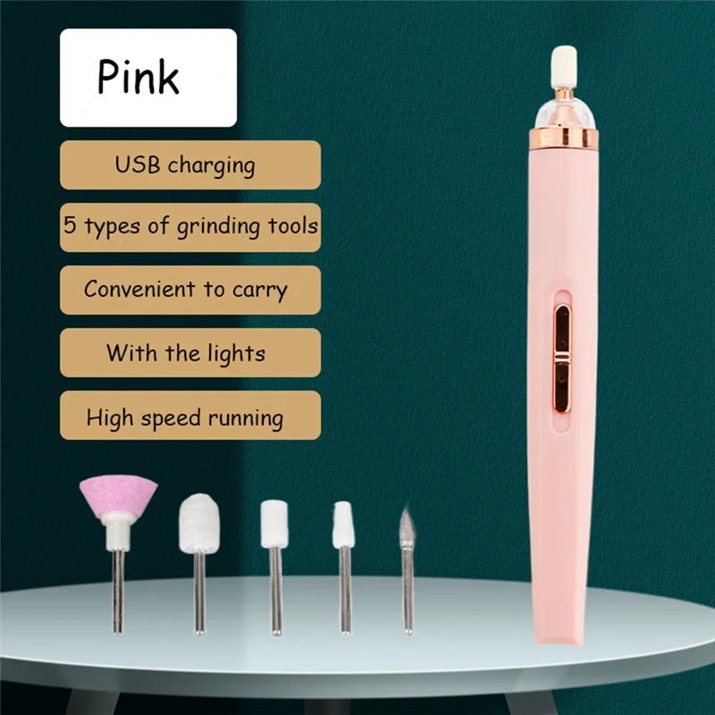 AA20-مجموعة طلاء الأظافر الاحترافية مجموعة طلاء الأظافر الكهربائية مجموعة مثقاب الأظافر الكهربائية B