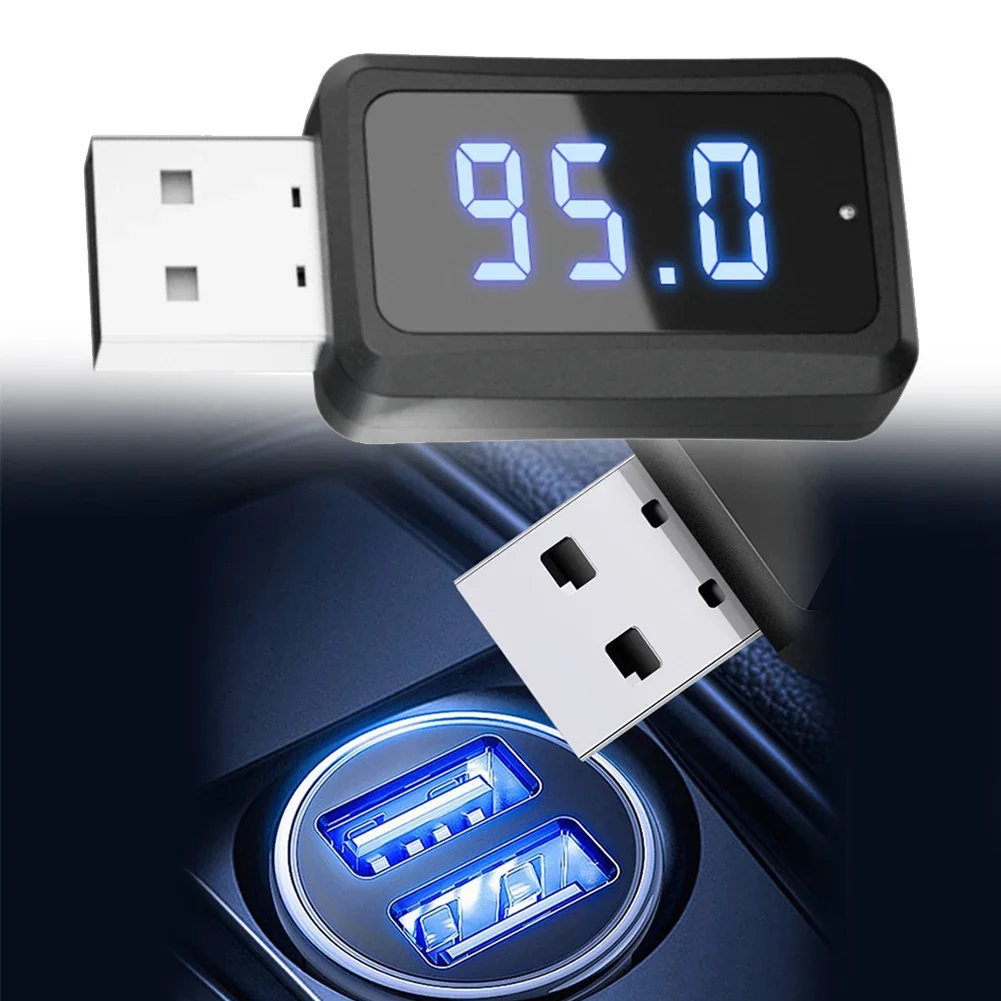 

Mini USB Transmitter Receiver With LED Display For Car Auto Wireless FM Audio 2024 Hot Sale Brand New And High Quality Discount