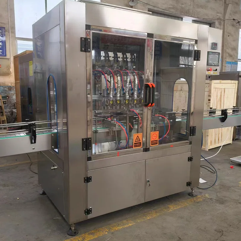 

2026 Automatic Servo Filling Machine for Peanut Butter Chili Sauce Paste Food with Filling Nozzle Quantitative Packaging