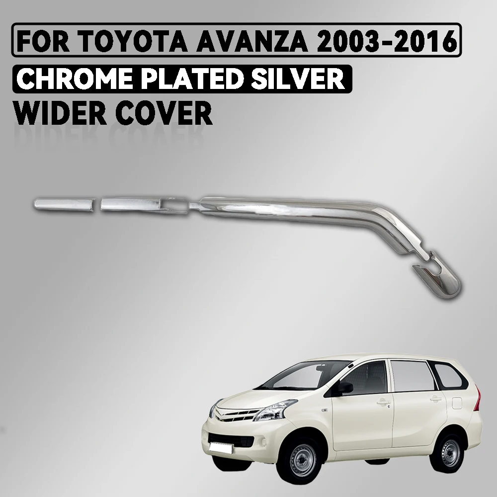 

For Toyota Avanza 2003 - 2016 Abs Chrome Plated Silver Car Wider Cover Trim Car Accessories Exterior Decorate