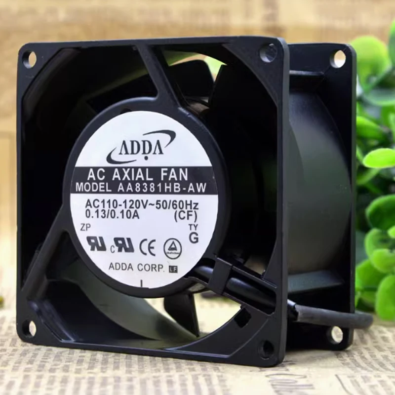 AA8381HB/AW/AT 8CM 8038 110V 0,13A Ventola CA Dissipazione del calore