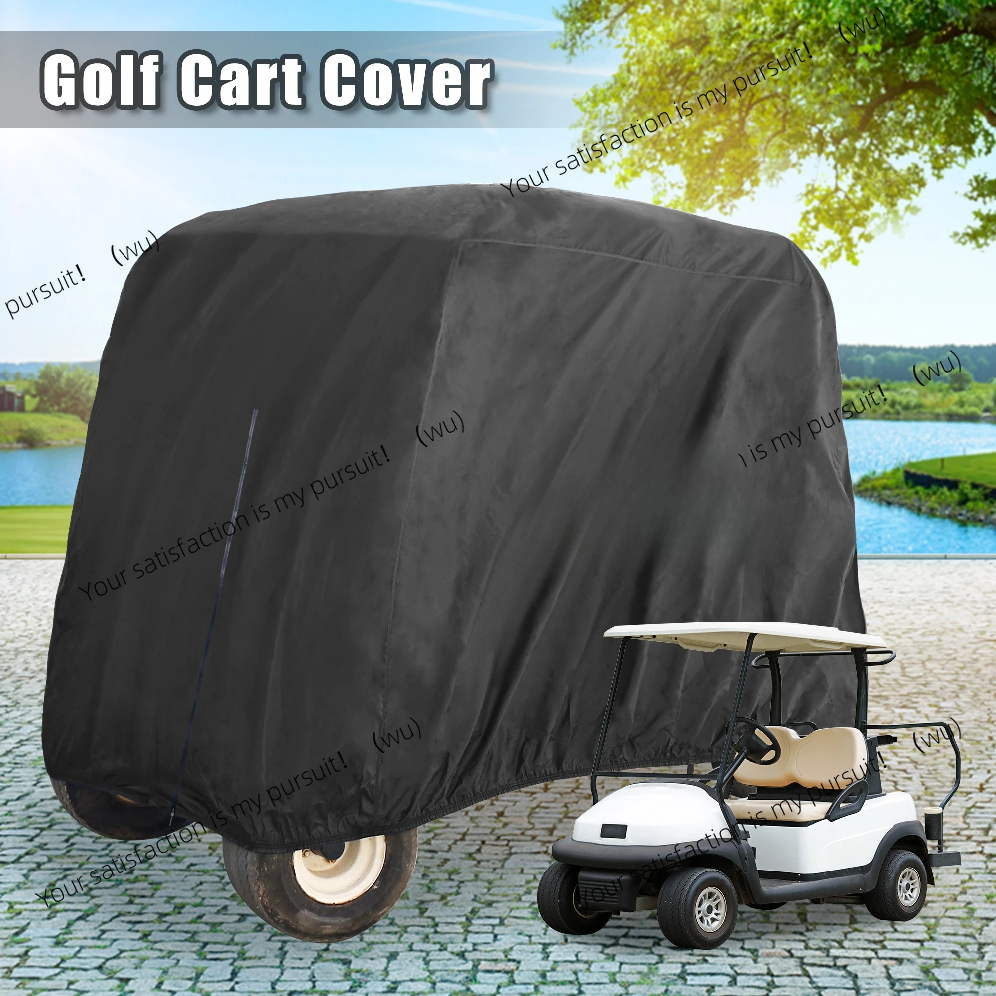 

Защитный чехол для улицы 400D, солнцезащитный крем для пассажиров 2/4 и защита от пыли, аксессуары для гольф-каров