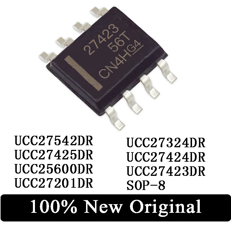 

10pcs ucc25600dr ucc27201 ucc27201 ucc27324 ucc27423 ucc27424 ucc27425 ucc27542 sop-8 power management ic chip der für pcb stock