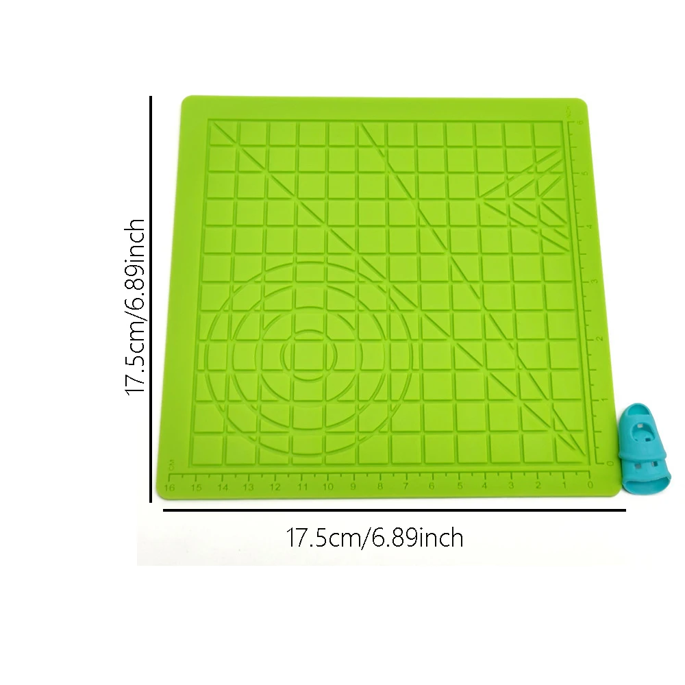 3D-Druck Stift Silikon Matte DIY mit 2-Finger-Protektoren Vorlage Zeichenwerkzeug Silikon Pad Zeichenwerkzeuge für Kinder Erwachsene – Detail 18