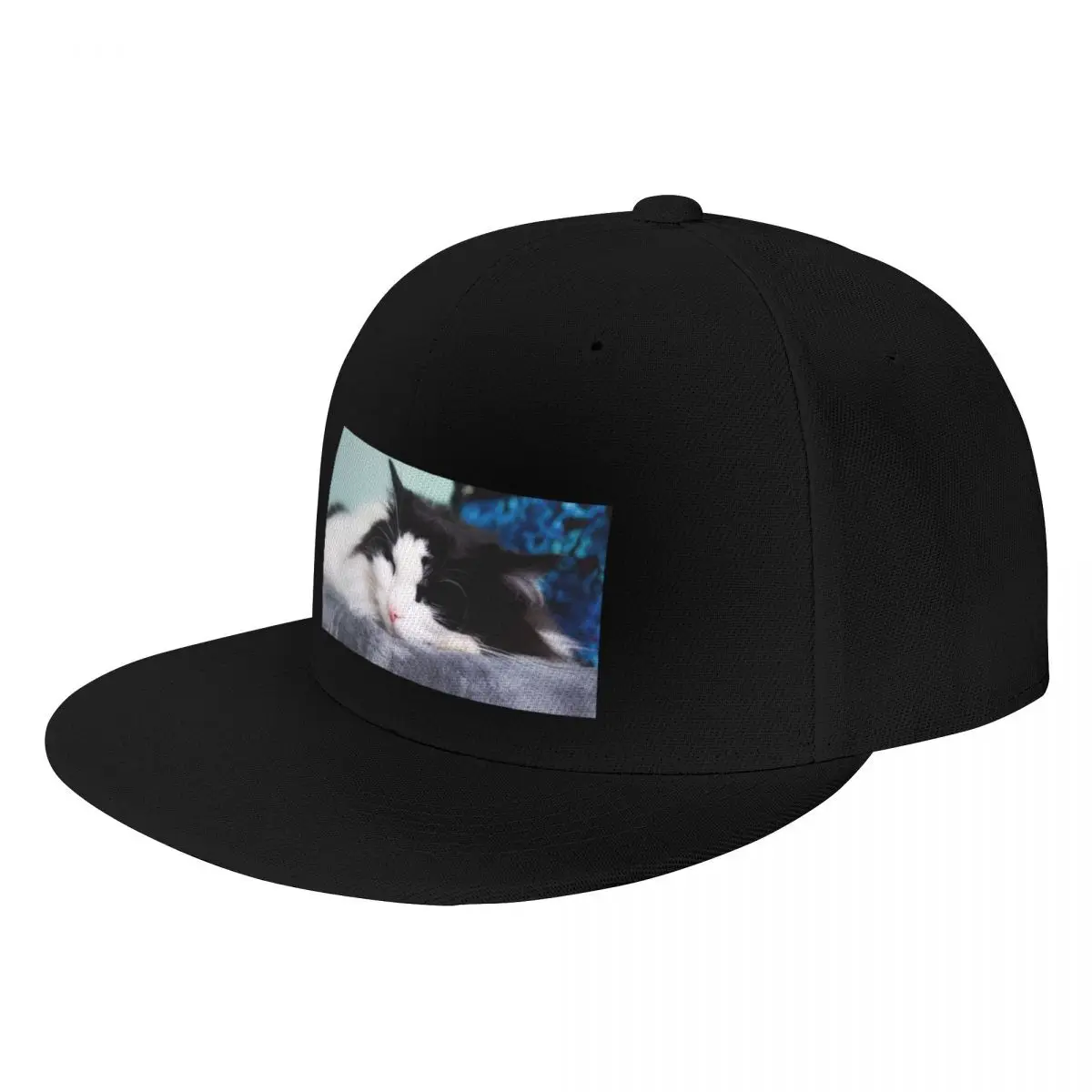 Sleeping Cat Baseball Cap hiking hat Big Size Hat Sunscreen Hats Woman Men's
