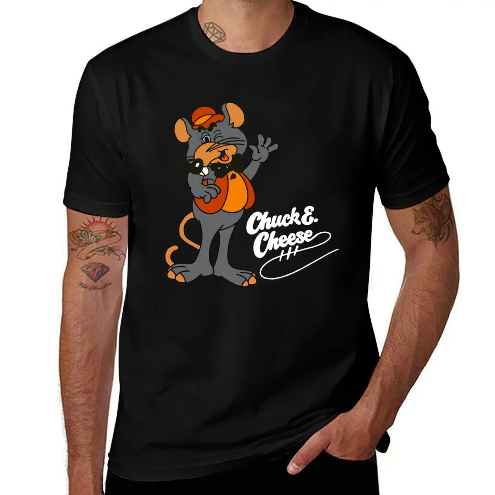 

Chuck E Cheese_s 1 T-Shirt Casual All Match Short Sleeve T-Shirt