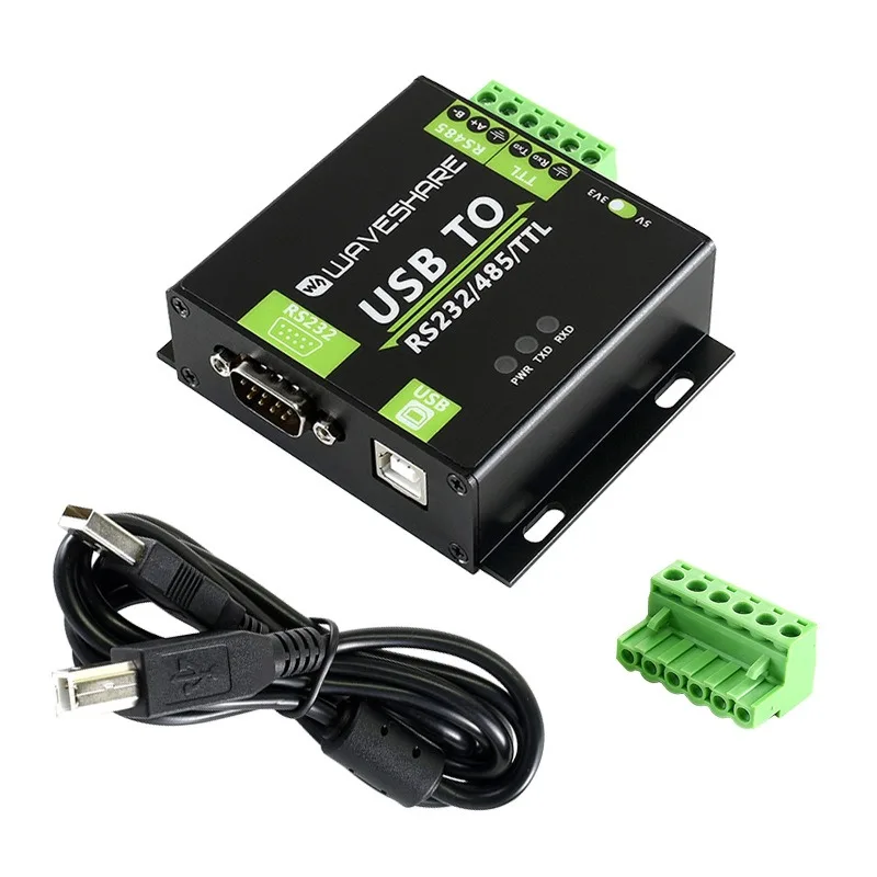 

USB To RS232 / RS485 / TTL UART Communication Module Serial Port Bidirectional Industrial Grade with Isolation FT232RL