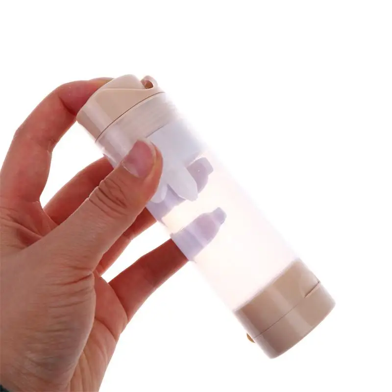 50ML 80ML Empty Airless Vacuum Press Dropper Bottle Cosmetic Container for Eye Cream Serum Portable and Refillable - view 2