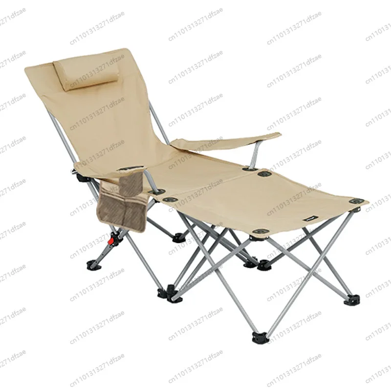 

Уличный складной стул с откидной спинкой, портативный лунный стул, кемпинг, пляжный сон, рыбалка, офисный стул для обеденного перерыва, оборудование, табурет