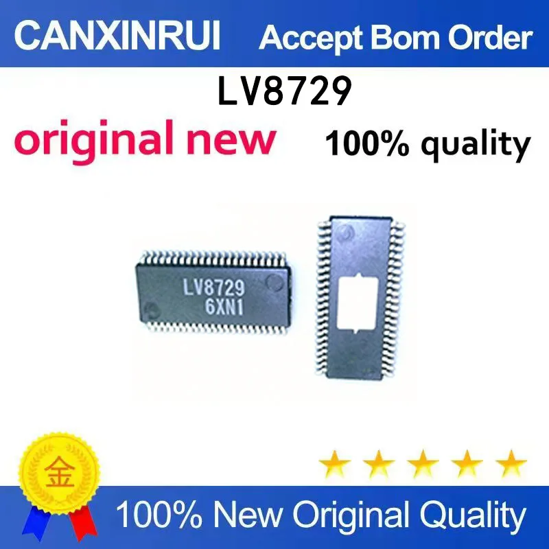 

(5-100 pieces)Brand new stock V8729V-TLM-H silk screen LV8729 LV8729V SSOP44