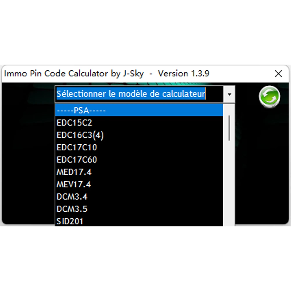 2024 IMMO Pin Code Calculator v3.9 decodifica codice pin per Psa Opel Fiat Vag sbloccato PSA ecu invia Link o CD