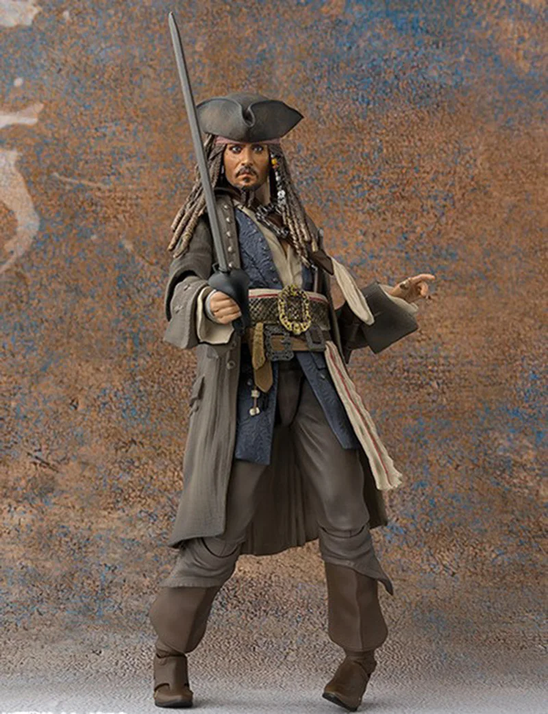 16 cm große Filmfiguren aus dem Film „Fluch der Karibik“, Jack Sparrow Actionfigur, bewegliches Modell, Anime-Sammlung, Spielzeug, Weihnachtsgeschenke – Detail 14