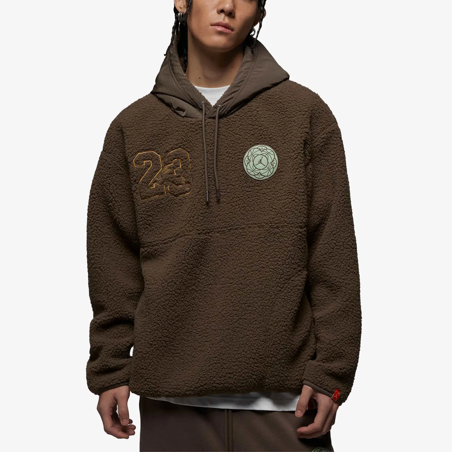 

Nike genuine Air Jordan Men's Fleece Hooded Sweatshirt FB1451-274