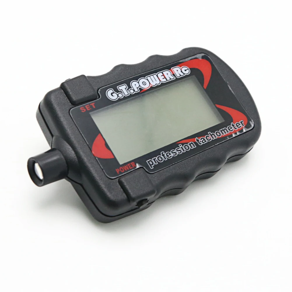 G.T. Power Model Digital Optical Tachometer Professional RC Motor Tachometer for RC Aircraft Helicopter Quadcopter