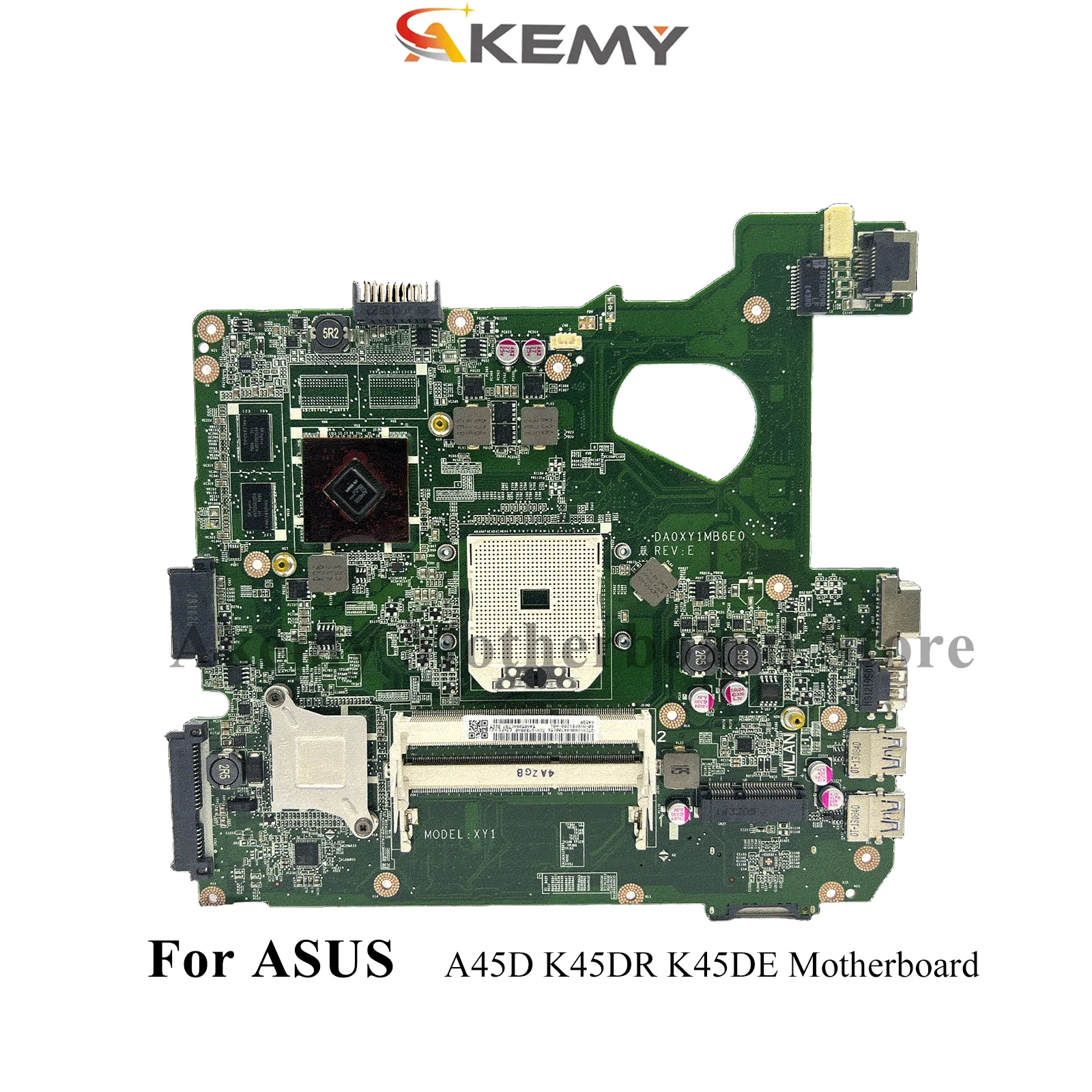 

K45DR Laptop Motherboard For ASUS K45DR K45D K45DE A45D Notebook Mainboard This item is in stock 100% tests OK fast shipping