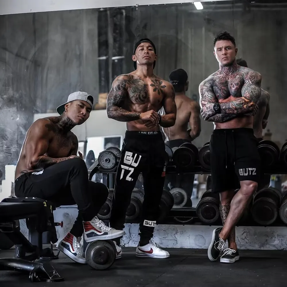 

New Pants Men Casual Jogger GU Printed Letter Drawstring Sweatpants Trousers Pants jogging Pants Streetwear GU1