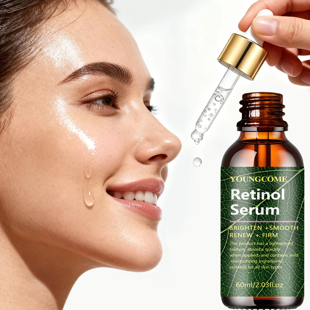 Retinol Serum Lightweight Quick-Absorbing Formula for Brightening, Smooth Renewal & Firming - Suitable for All Skin Types40/60ml
