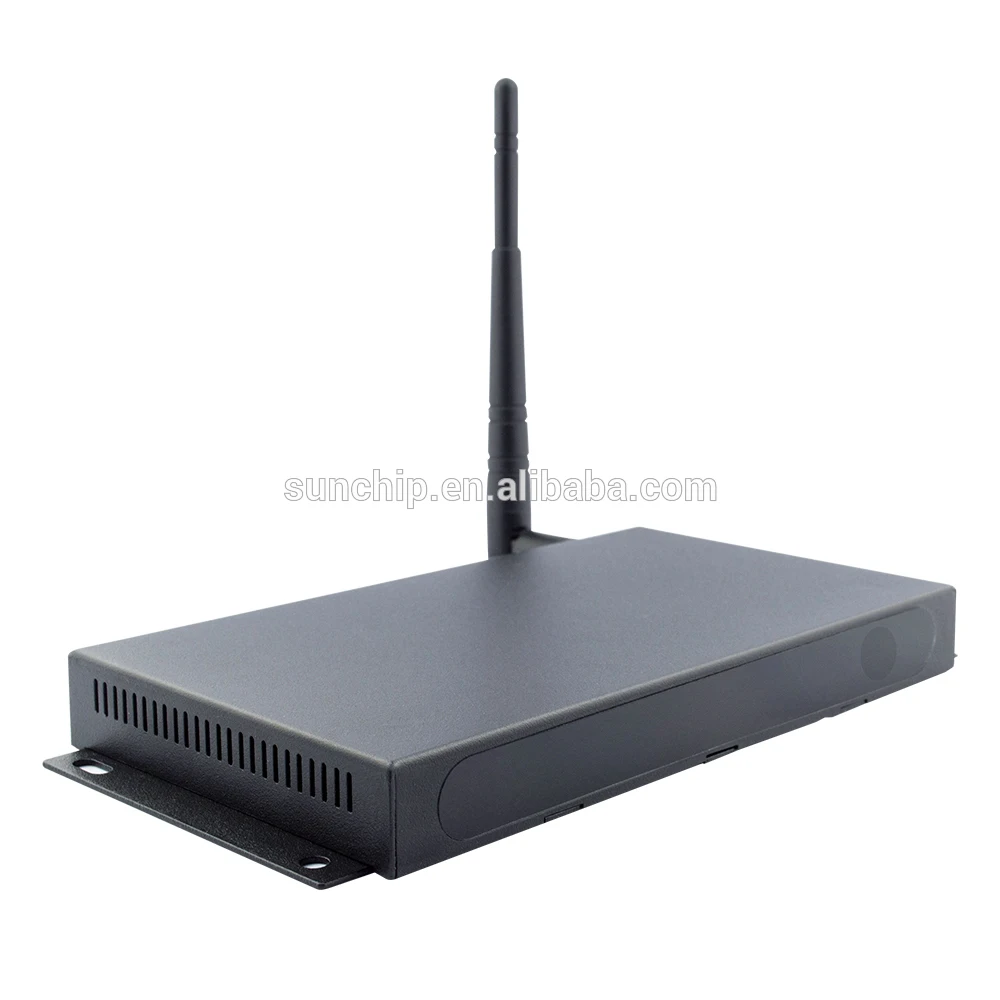RK3399 A72 A53 Indoor Advertising Digital Signage Media Player Box for Digital Menu Boards