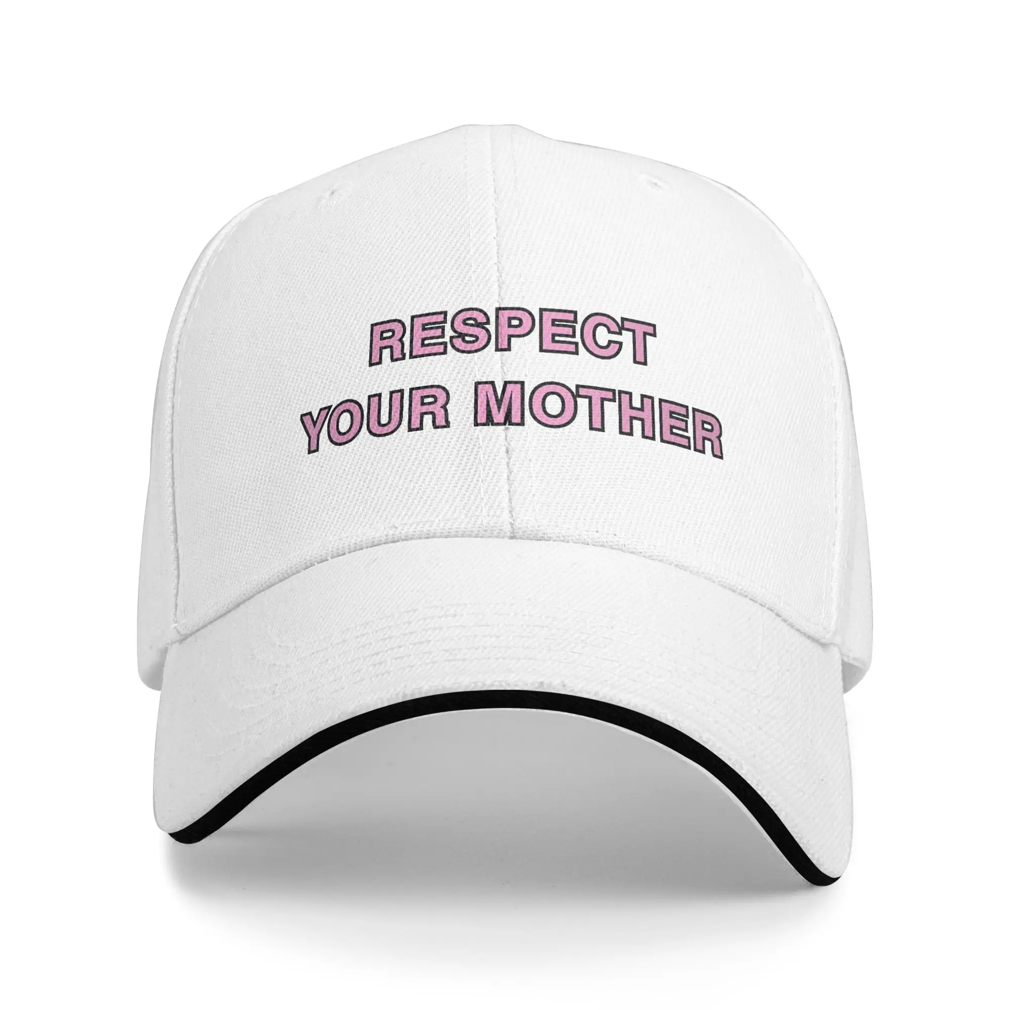 Respect Your Mother Earth Day Sandwich Baseball Cap Vintage Climate Change  Unisex Breathable Adjustable Headwear Outdoor Hat
