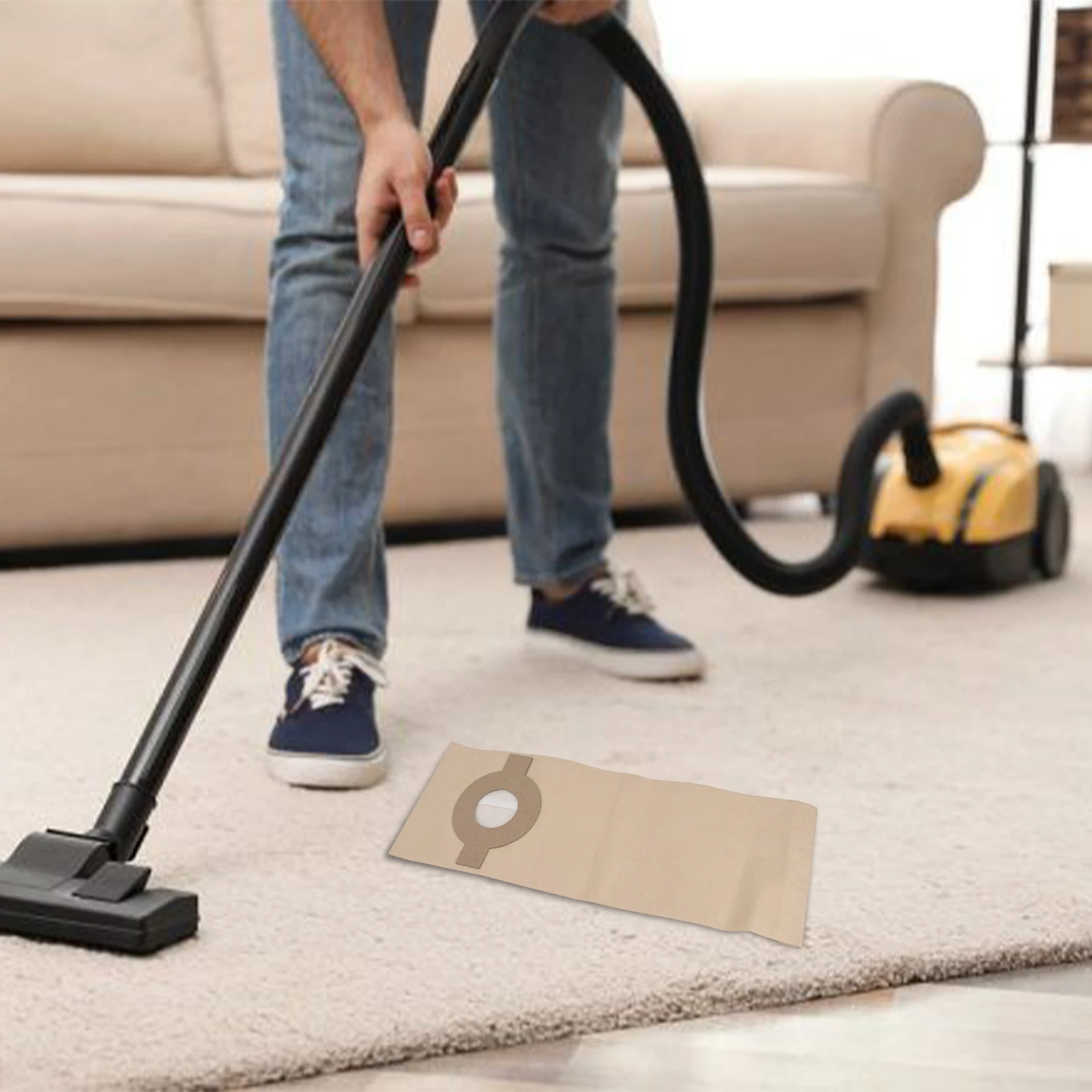 Efficient Dust for capture Vacuum Cleaner Bags Promotes Better Airflow Constructed From High-quality Paper House 44 Cm