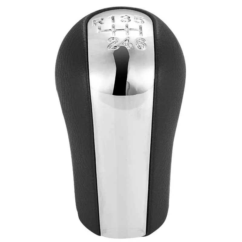 Suitable for Toyota Corolla Corolla shift lever gear lever electroplated black leather gear lever 3