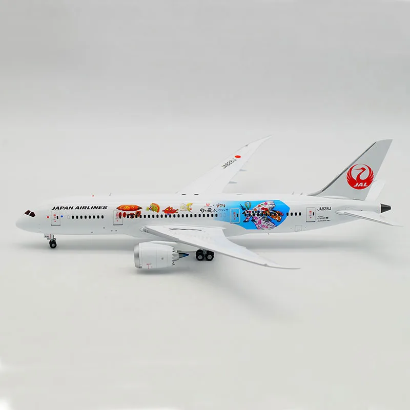 

Japan Airlines B787-8 Civil Aviation Airliner Alloy & Plastic Model 1:200 Scale Diecast Toy Gift Collection Simulation Display