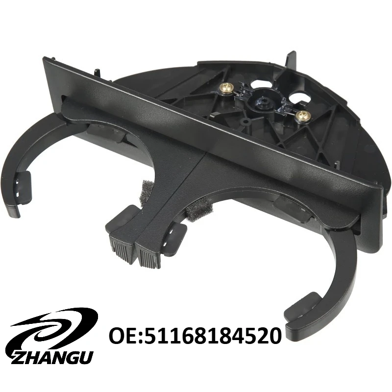 

Car Rear Dual Bottle Center Console Drink Water Cup Holder 51168184520 For BMW E39 525i 530i 540i M5 1995-2006 Accessories