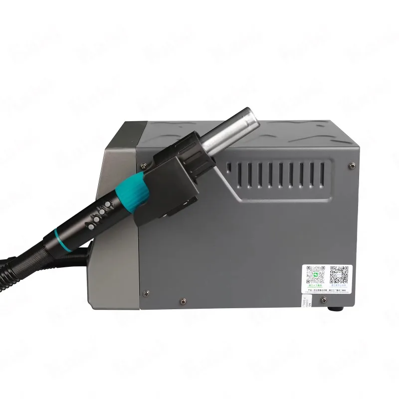 8650 Pro Curved Digital Adjustable Electric Soldering Iron Desoldering Hot Air Gun Smd Bga Rework Soldering Station