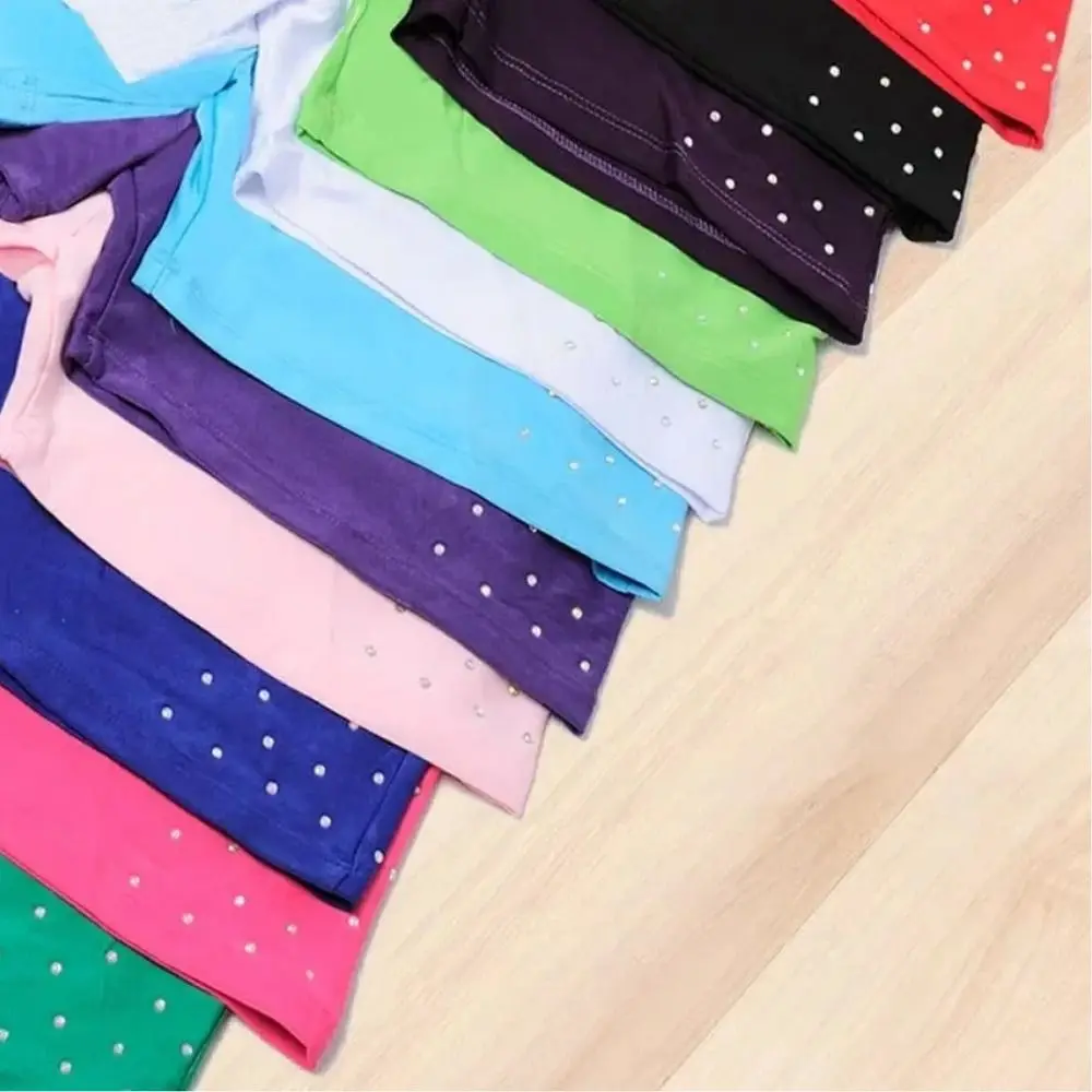 Fashion Tight-fitting Dance Shorts Stretch Rhinestone Safety Pants Leggings Belly Dance Costumes Show Costumes