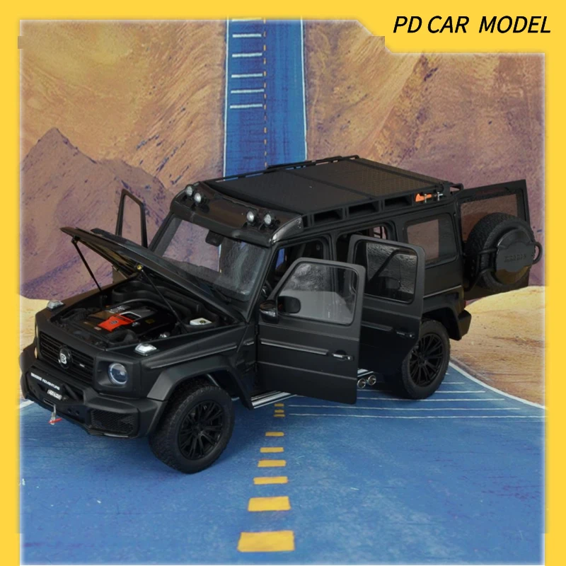 ALMOST REAL  Collectible 1:18 Scale Model for 2020 BRABUS  AMG G63  matte BLACK  Gift for friends and family