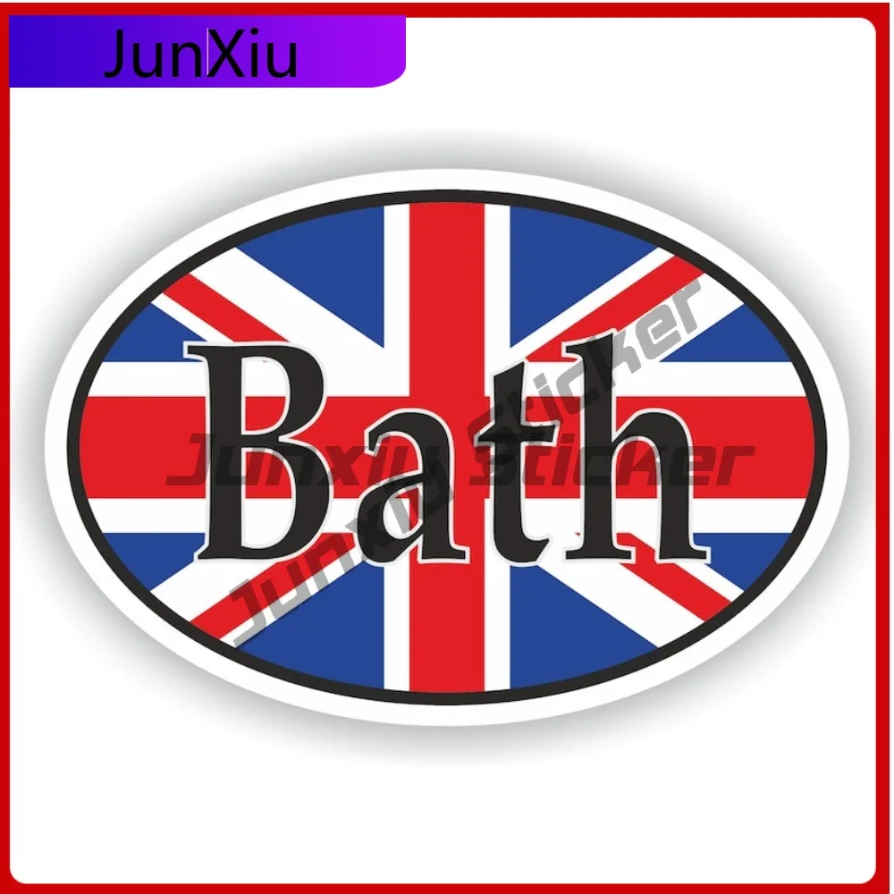 

Bath United Kingdom UK City Creative Helmet Truck Fade Resistant Car Styling Vinyl Decal For Car Truck SUV Window Bumper Laptop