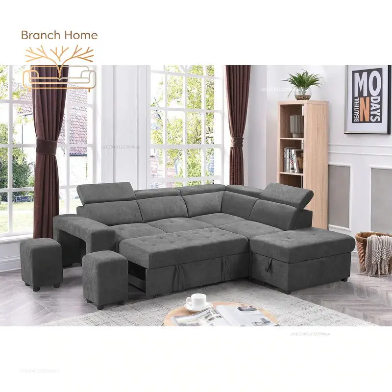 # Sofa Come Bed for Small Spaces Sleeper Couch Transformer Folding Sofa Bed With Storage