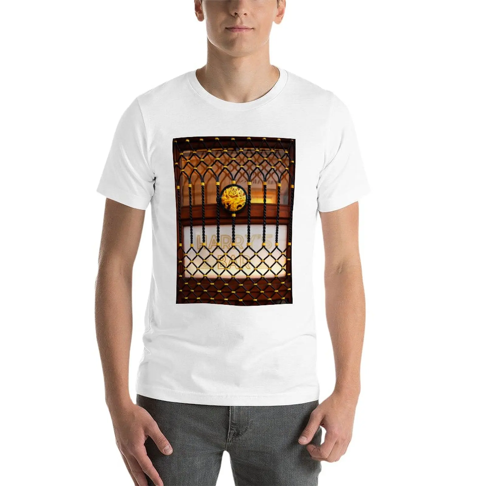 New Harrys Bar Venice T-Shirt vintage t shirt Blouse custom t shirts mens funny t shirts