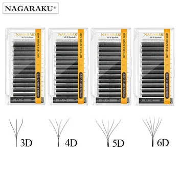 NAGARAKU Fioritura automatica Forma W Fioritura 3D 4D 5D 6D ...