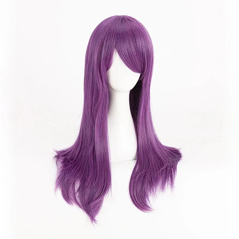 Rize Kamishiro Cosplay Wig Tokyo Ghoul Cosplay Long Wavy Purple Mixed Heat Resistant Synthetic Hair Anime Wigs